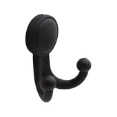 Askılık Vestiyer Duvar Askısı Dolap Elbise Askılığı Plastik Siyah 10 Adet thumbnail 3