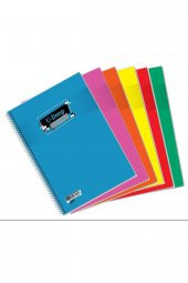 Kareli 150 Yaprak Spiralli Defter A4 Boy Plastik Kapak (1 Adet ) - 1