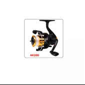TechTic Olta Makarası AK200 5BB Olta Makinası Misinalı 5 Diş Sağa Sola Değiştirilebilen Çevirme Kolu - 8