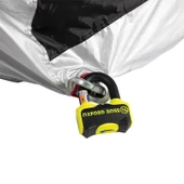 Oxford Motosiklet Aquatex Arka Çantali Kilif Small Siyah-Gri CV201 - 6