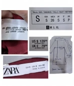 ORİJİNAL ZARA OVERSİZE S UZUNCEKET DIŞGİYİM GECE TUNİK KISAELBİSE - 8
