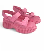 ORİJİNAL 40 K201511-003 BCN Nami Masha /  Barcelona Masha Pink PEMBE SANDALET PLATFORM - 1