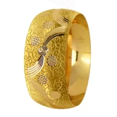 22 Ayar Şarnel 40 gr Mega Bilezik - BLK6294 - 1