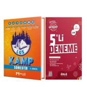Mozaik Yayınları 8. Sınıf LGS Kamp Sömestır 1. Dönem ve Ünlü 5 li Deneme Seti 2 Kitap - 1
