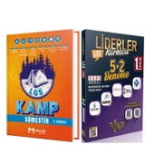 Mozaik Yayınları 8. Sınıf LGS Kamp Sömestır 1. Dönem ve Liderler 1.Dönem 5+2 Deneme Seti 2 Kitap - 1