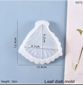 İstiridye Kase Epoksi ve Beton Silikon Kalıp - Kod: 1004C - 4