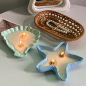 İstiridye Kase Epoksi ve Beton Silikon Kalıp - Kod: 1004C - 2