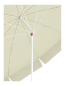 ESK 10 Telli Plaj Balkon Bahçe Şemsiyesi Eğilebilir 200 Cm Çap Kalın Kumaş - 2