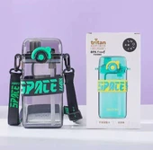 Shotay Su Matarası Space Tritan Turkuaz 500Ml - 5