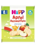 Hipp Organik Elmalı Pirinçli Bebek Gofreti 30 Gr - 1