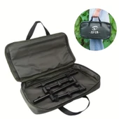 TechTic Sazan Balıkçılık Çantalı Buzz Sticks Buzzbar Bankstick Olta Çubuğu Tutacağı 2 Rods Kit Ayak - 1