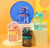 Shotay Su Matarası Space Tritan Turkuaz 500Ml - 9