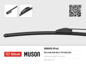 SİLECEK SÜPÜRGESİ 600mm MUZ TİPİ ÜNİVERSAL - 1