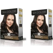 SEA COLOR 6 1 Küllü Koyu Kumral Set Boya 2 li Kutu - 2