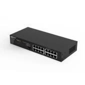 RUIJIE REYEE RG-ES116G-L 16 PORT 10/100/1000 YONETILEMEZ RACK MOUNT SWITCH METAL KASA thumbnail 2
