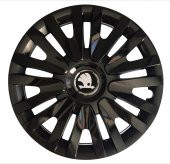 SKODA KAMİQ UYUMLU 14 İNÇ JANT KAPAĞI + AMBLEM - 1