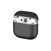 Apple Airpods 4 Zore Airbag 43 600D Karbon Fiber Kulaklık Kılıfı - 1