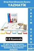 Premium Eğlenceli El-Göz Koordinasyon Takım Olabilme Beceri Geliştirici Grup Oyunu YAZMATİK thumbnail 1