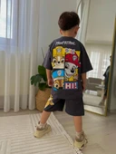 ERKEK ÇOCUK PAW PETROL MODELLİ BASKILI ŞORTLU PAMUK TAKIM thumbnail 8