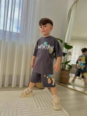 ERKEK ÇOCUK PAW PETROL MODELLİ BASKILI ŞORTLU PAMUK TAKIM thumbnail 7