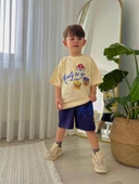 ERKEK ÇOCUK PAW PETROL MODELLİ BASKILI ŞORTLU PAMUK TAKIM thumbnail 4