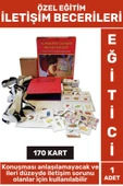 Özel Tüm Yaşlar Eğitici Özel Eğitim Konuşma İletişim Bozukluğu Geliştirici İLETİŞİM BECERİLERİ SETİ - 1