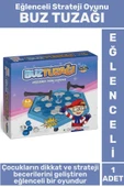 Premium Eğlenceli Strateji Dikkat Beceri Refleks Geliştiren Çocuk Oyun BUZ TUZAĞI thumbnail 1