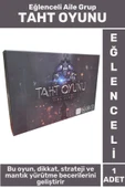 Premium Eğlenceli Dikkat Strateji Mantık Yürütme Hızlı Düşünme Geliştiren Aile Grup Oyun TAHT OYUNU thumbnail 1