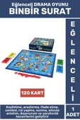 Premium Eğitici Drama Rol Yapma Yaratıcılık İfade Etme Beceri Eğlenceli Drama Oyunu BİNBİR SURAT thumbnail 1