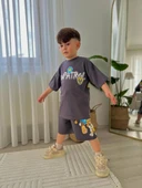 ERKEK ÇOCUK PAW PETROL MODELLİ BASKILI ŞORTLU PAMUK TAKIM thumbnail 3