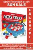 Premium Eğlenceli El Göz Koordinasyon Stratejik Beceri Dikkat Geliştiren Çocuk Eğitici Oyun SON KALE thumbnail 1