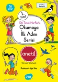 1. Sınıf Okumaya İlk Adım Serisi Anetil Düz Yazı 10 Kitap Yuva Yayınları - 1