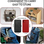 12 Parça Manikür ve Pedikür Seti - 1. Sınıf Paslanmaz Çelik - Seyahat Çantalı - 7