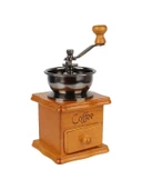 Ahşap Kahve Değirmeni - Ayarlanabilir Öğütme Boyutu - Kahve ve Baharat Öğütücü - 4