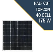 175W HALF CUT TOPCON GÜNEŞ PANELİ - 1