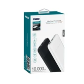 Phixi Basic P10 10.000mAh Slim Powerbank - Çift Çıkışlı, 2.1A Hızlı Şarj, Ergonomik Tasarım - 3
