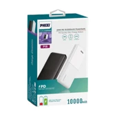 Phixi Force P18 10.000mAh LCD Ekranlı PD Destekli Slim Powerbank - 3