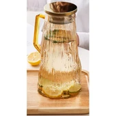 Çelik Kapaklı Cam Sürahi 1800 ml - 1