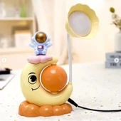 Çocuk Odası Ay ve Astronot Desenli Gece Lambası thumbnail 5