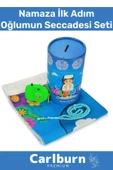 Namaza İlk Adım Kızımın Oğlumun Seccadesi Oyuncak Medine Görselli Fotoğraf Makinesi Tesbih Seti - 1