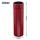 Sıcaklık Göstergeli Dijital Termos 500 ml - 4
