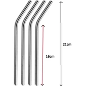 Paslanmaz Çelik Pipet Seti 5 Parça thumbnail 3