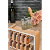 12'li Standlı Kaşıklı Baharatlık Seti thumbnail 3