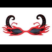 Kırmızı Alevli Parti Gözlüğü thumbnail 2