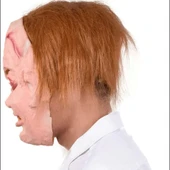 Chucky Saçlı Lateks Maske - 2