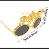 Altın Renk Bride To Be Yazılı Gelin Gözlüğü thumbnail 3