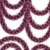 Mor Turuncu Çift Renk Sim Süs 180 cm thumbnail 1