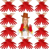 Kırmızı Bando Eldiveni Seti 10 çift (20 adet) thumbnail 1