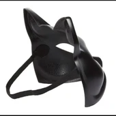 Siyah Renk Lüks Kedi Maskesi thumbnail 3