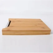 Pratik Tepsili Ahşap Kesme Tahtası thumbnail 3